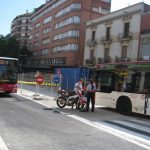 Terrassa. Pas d'auto La rambla s'ha obert abans