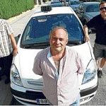 Taxistas de VAlencia Los tres taxistas autónomos que han denunciado las irregularidades. eduardo ripoll